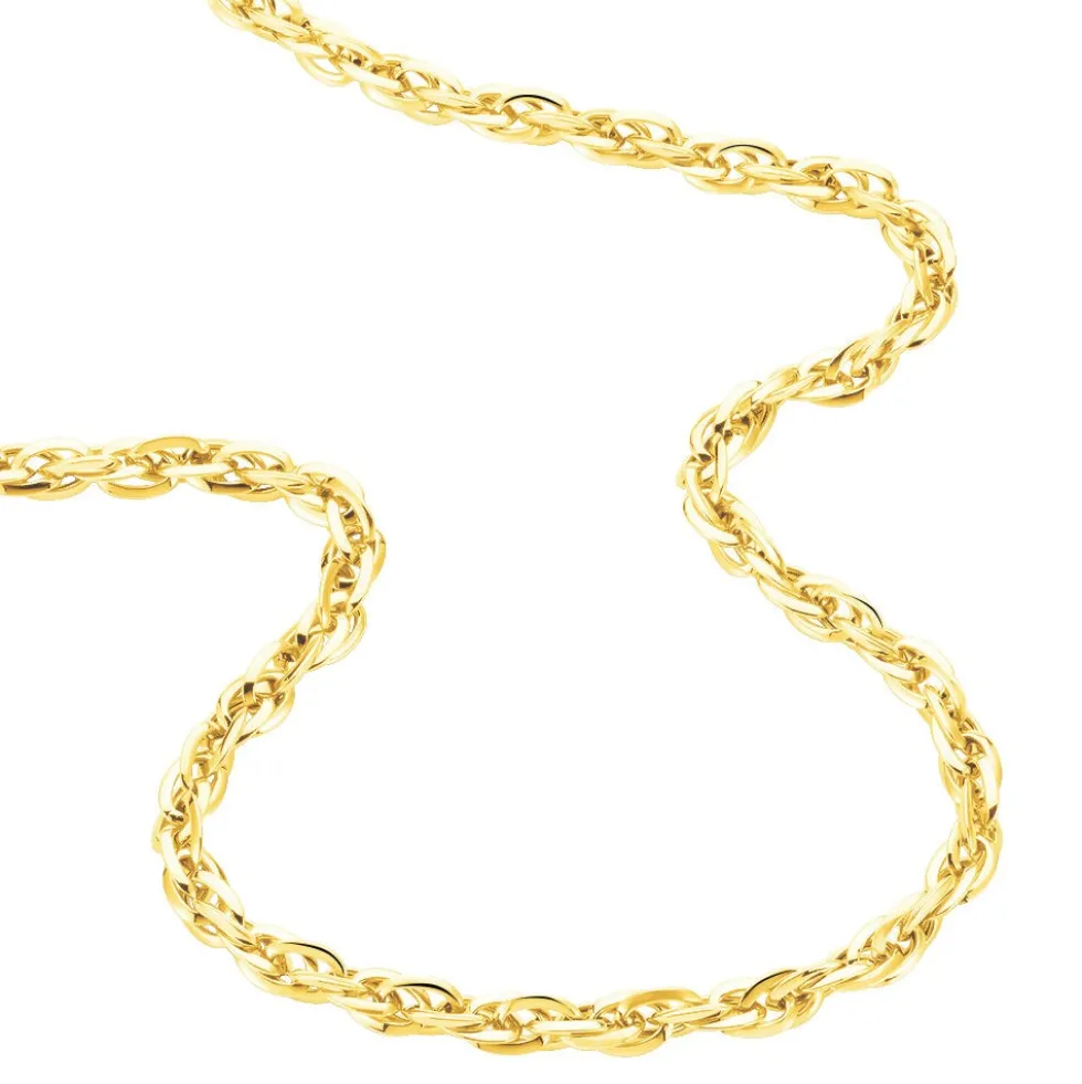 Collier Izar Torsadee Or Jaune