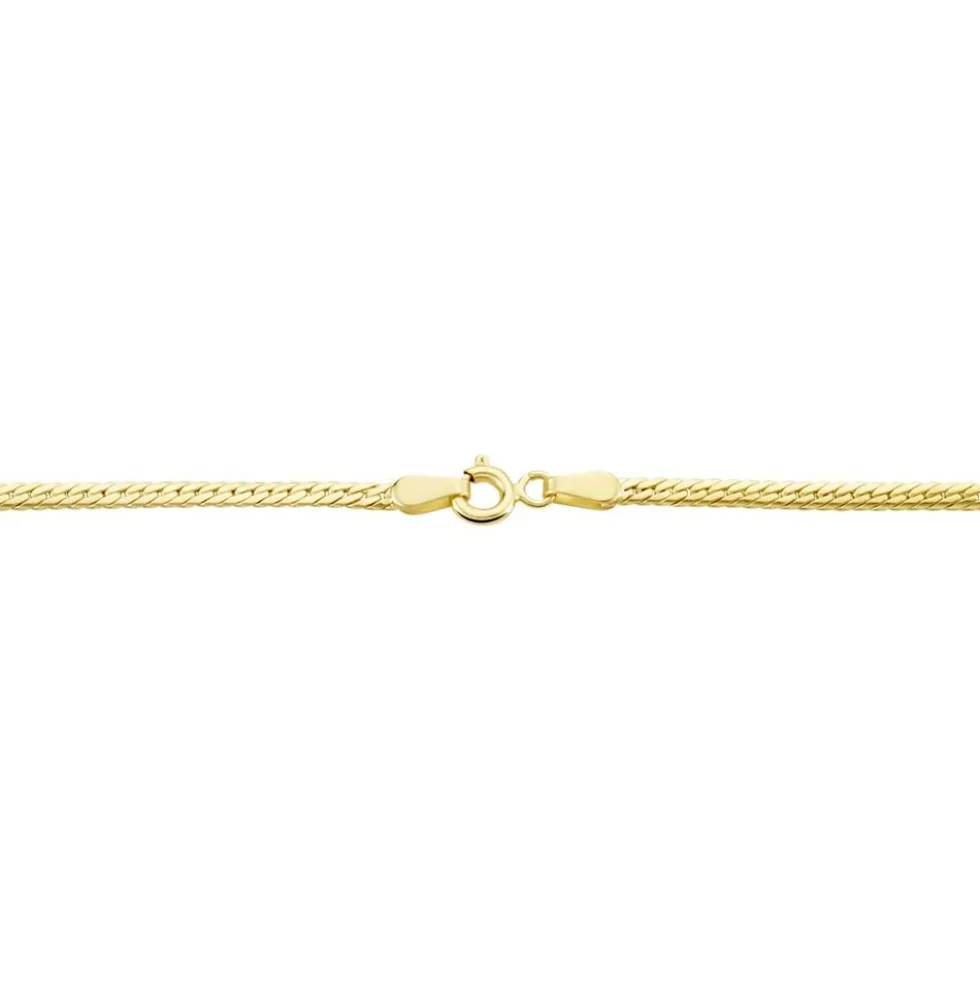 Collier Izel Maille Anglaise Or Jaune