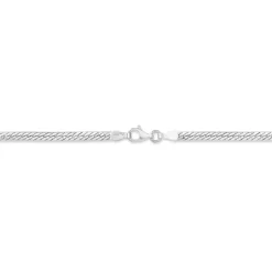 Collier Izel Maille Anglaise Or Blanc