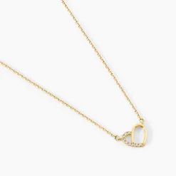 Collier Jada Or Jaune Oxyde De Zirconium