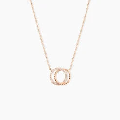 Collier Janne Argent Rose Oxyde De Zirconium