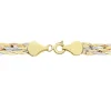 Collier Jasmin Tresse Or Tricolore