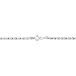 Collier Jerry Maille Corde Or Blanc