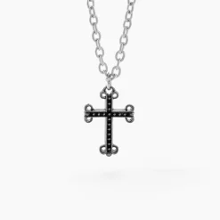 Collier Jodoc Acier Blanc
