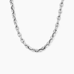 Collier Jourdan Homme Mikeno Acier Blanc