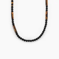 Collier Jourdan Jaycob Autres Noir Agate Quartz