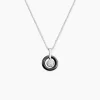 Collier Julietta Argent Blanc Céramique Et Oxyde De Zirconium