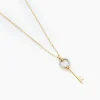 Collier Key Or Jaune Diamant