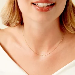Collier Khalilah Or Jaune