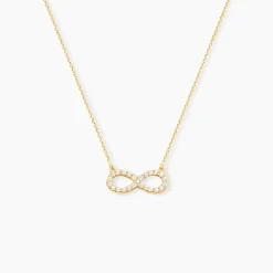 Collier Klothilda Or Jaune Oxyde De Zirconium