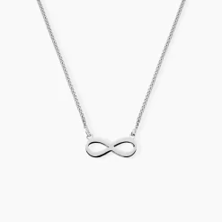 Collier Korina Argent Blanc