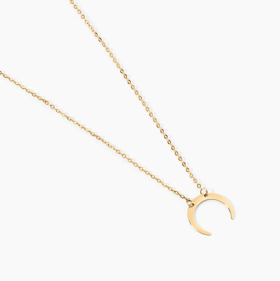 Collier Lamiya Or Jaune