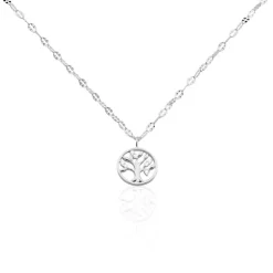 Collier Larrie Argent Oxyde De Zirconium
