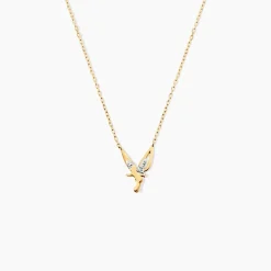 Collier Lashonda Or Jaune Diamant