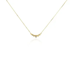 Collier Laverna Or Jaune Diamant