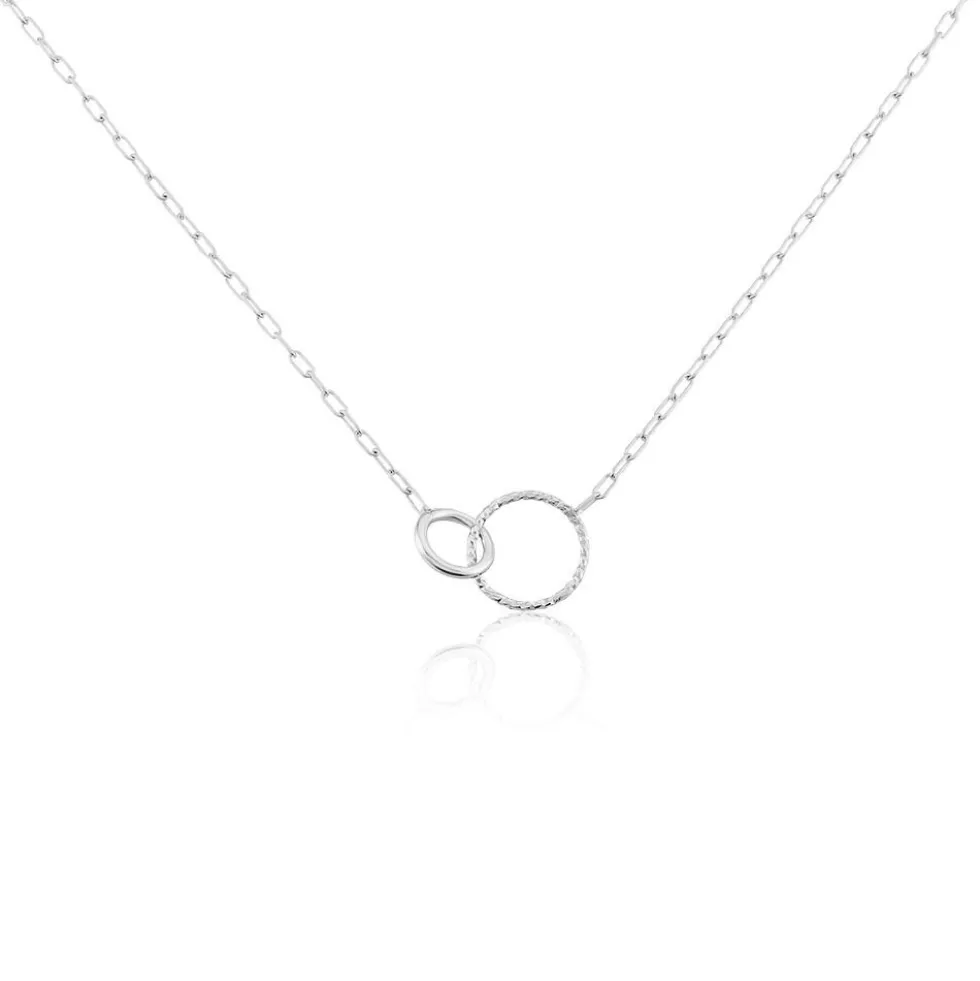 Collier Les Inseparables Argent Blanc