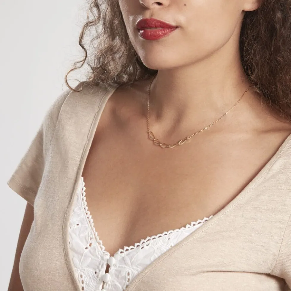Collier Lianetta Or Jaune