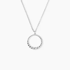 Collier Lidig Argent Oxyde De Zirconium