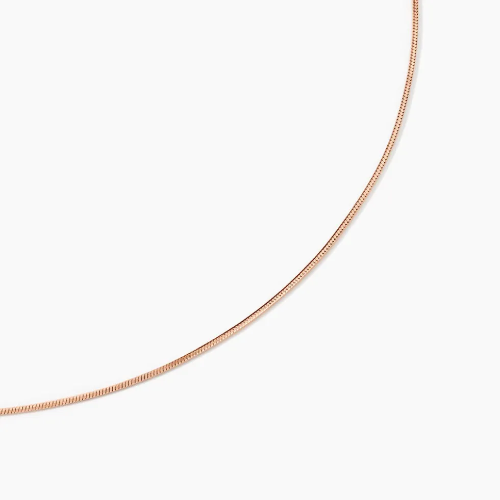 Collier Lillibet Argent Rose