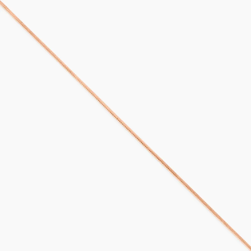 Collier Lillibet Argent Rose