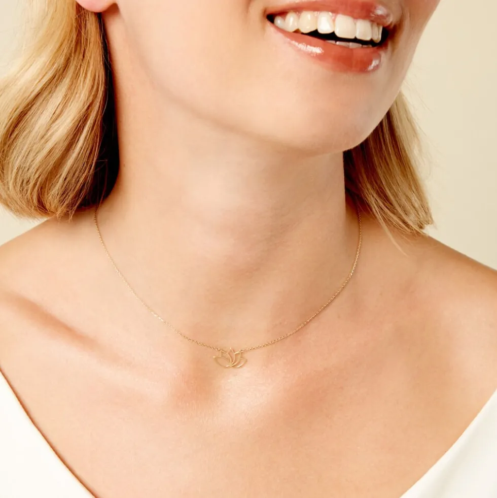 Collier Lothario Or Jaune