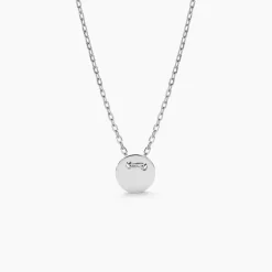 Collier Loueva Argent Blanc