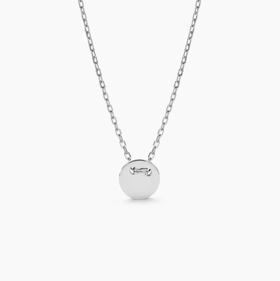 Collier Loueva Argent Blanc