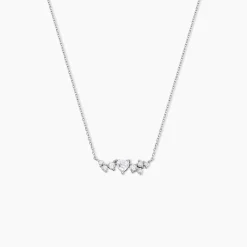 Collier Lovella Argent Blanc Oxyde De Zirconium
