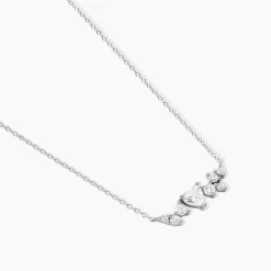 Collier Lovella Argent Blanc Oxyde De Zirconium