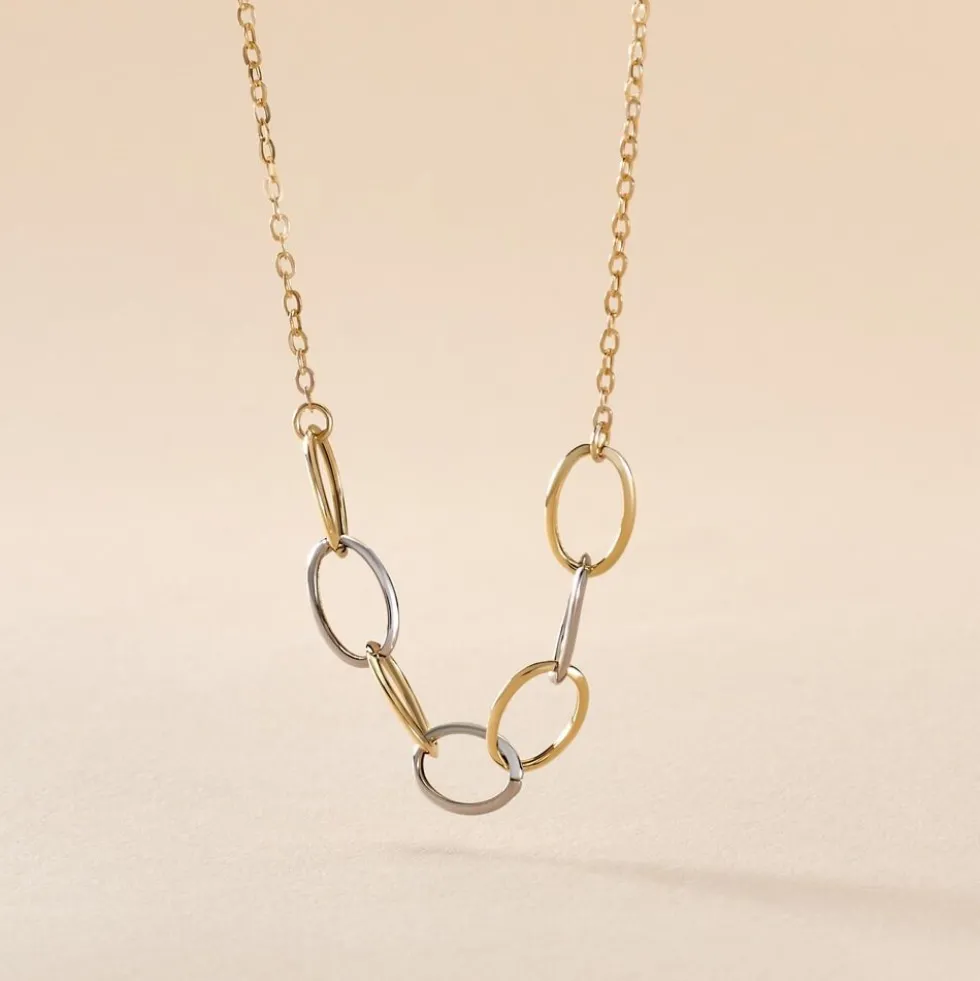 Collier Lucette Or Bicolore