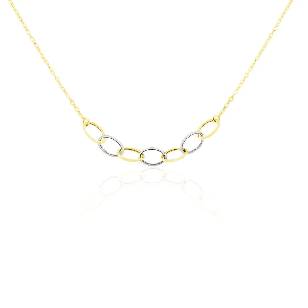 Collier Lucette Or Bicolore