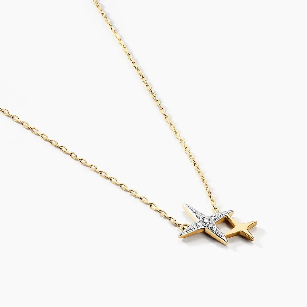 Collier Lumiere Or Jaune Oxyde De Zirconium