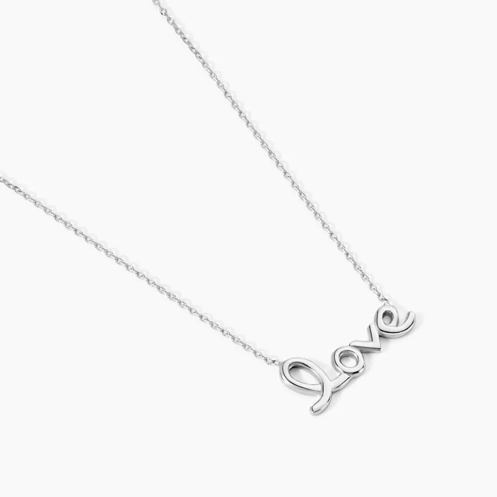 Collier Lydie Argent Blanc