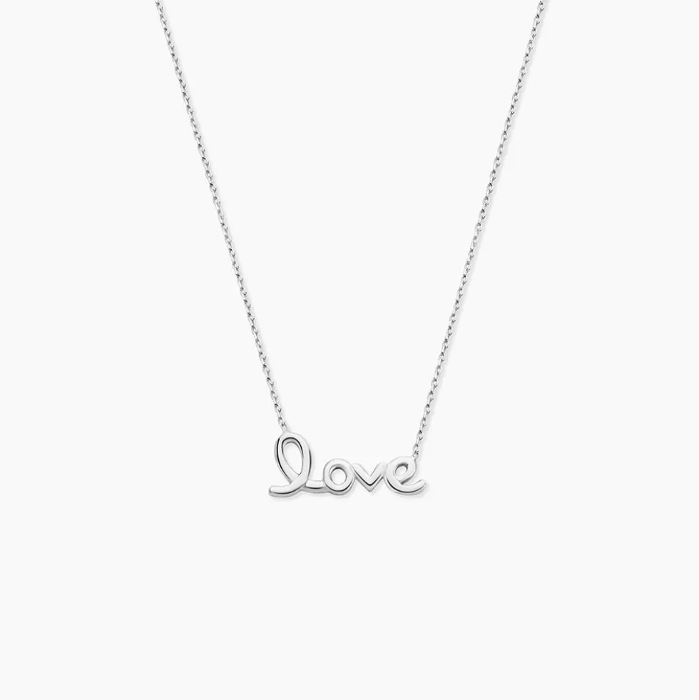 Collier Lydie Argent Blanc