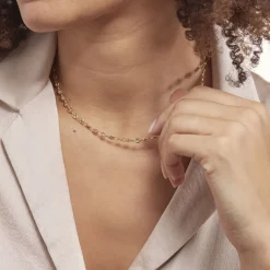 Collier Maille Dami Or Jaune