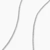 Collier Maille Piato Argent Blanc