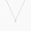 Collier Marciana Argent Blanc Oxyde De Zirconium