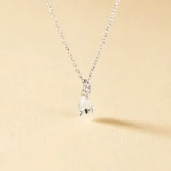 Collier Marie-helena Argent Blanc Oxyde De Zirconium