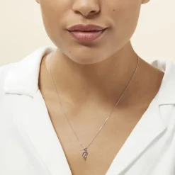 Collier Marnie Or Blanc Diamant