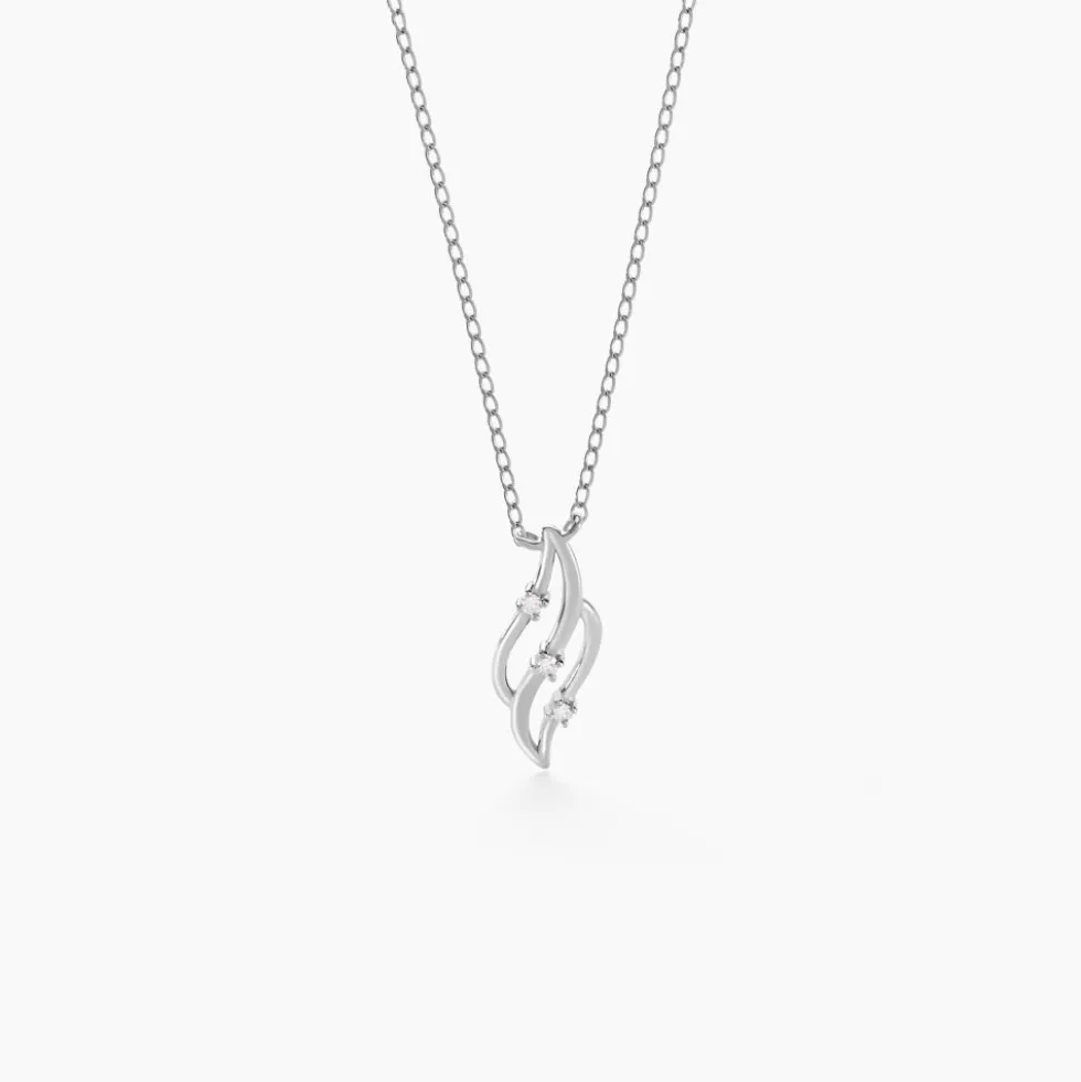 Collier Marnie Or Blanc Diamant