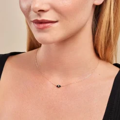 Collier Matiasma Or Jaune Onyx Diamant