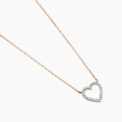 Collier Maude Or Rose Diamant
