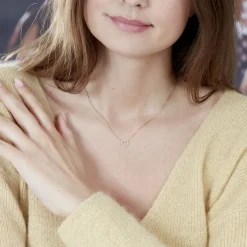 Collier Maude Or Rose Diamant