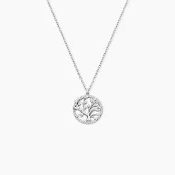 Collier Maximilian Argent Blanc Oxyde De Zirconium