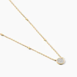 Collier Melisane Or Jaune Diamant