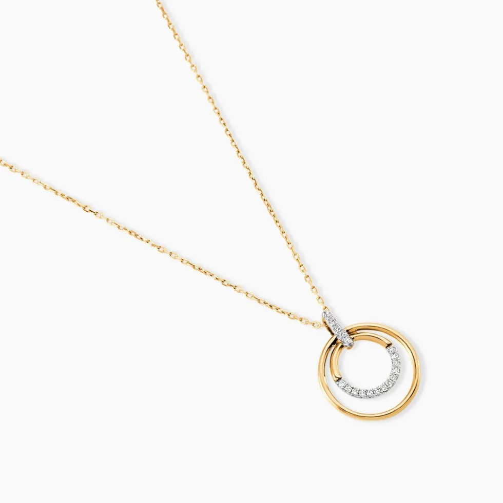 Collier Mellisse Or Jaune Diamant
