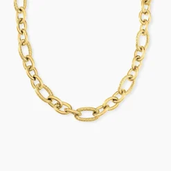 Collier Merrilyn Acier Doré