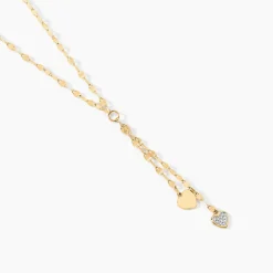 Collier Michiko Or Jaune Diamant