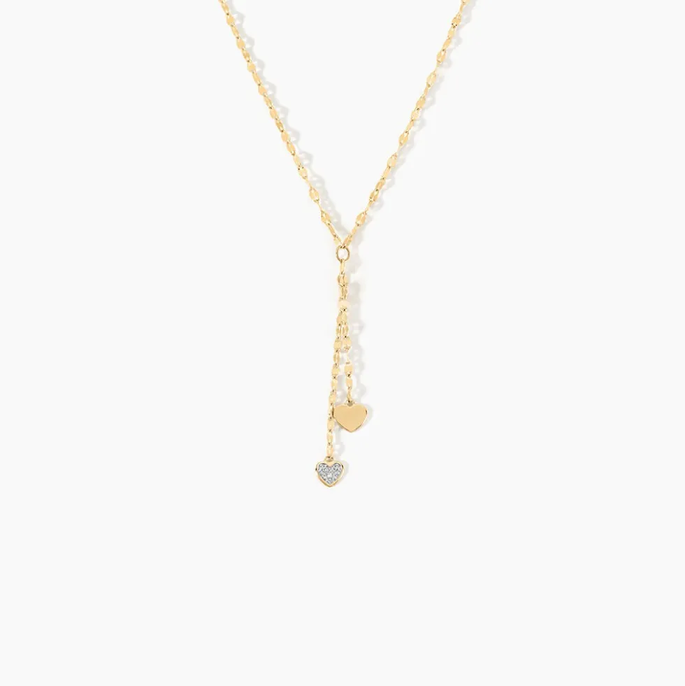Collier Michiko Or Jaune Diamant