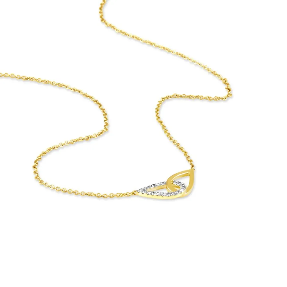 Collier Mihrimah Or Jaune Diamant